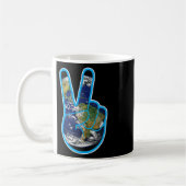 Klimaschutz - Tag der Erde Kaffeetasse (Links)