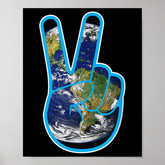Klimaschutz - Tag der Erde Poster (Vorne)