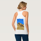 Klimaschutz Tank Top (Rückseite Vollansicht)