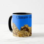 Klimaschutz Tasse (Vorderseite Links)
