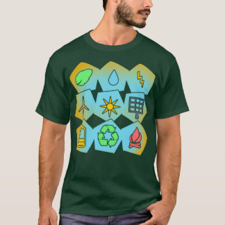 Klimaschutz - Umwelt verleiht Erwärmung T-Shirt