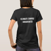 Klimaschutzbewusstsein T-Shirt (Rückseite)