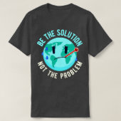 Klimaschutzlösung T-Shirt (Design vorne)