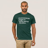 Klimaslogan-Entwurf - Helvetica T-Shirt (Vorne ganz)