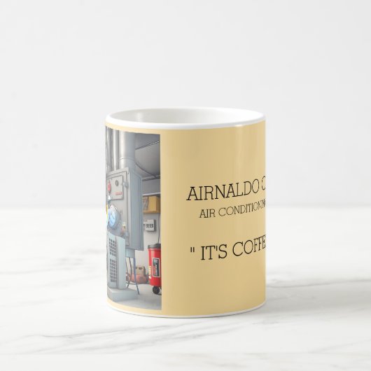 " KLIMATECHNIK " KAFFEETASSE (Mittel)