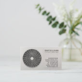 Klimatisierter Kühlkompressor Visitenkarte (Stehend Vorderseite)