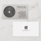 Klimatisierter Kühlkompressor Visitenkarte (Vorne/Hinten)