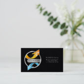 Klimatisierung, Heizung und Kühlung Visitenkarte (Stehend Vorderseite)