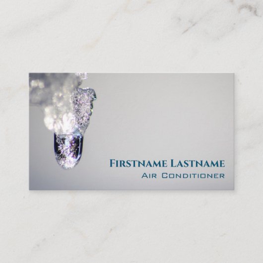 Klimatisierungs-Experten Kühlkompressor HVAC Visitenkarte (Vorderseite)