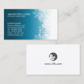 Klimatisierungs-Schneeflocken-Visitenkarte Visitenkarte (Vorne/Hinten)