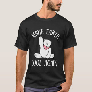 Klimatologe Klimatologie Co2 Footprint Climatecha T-Shirt