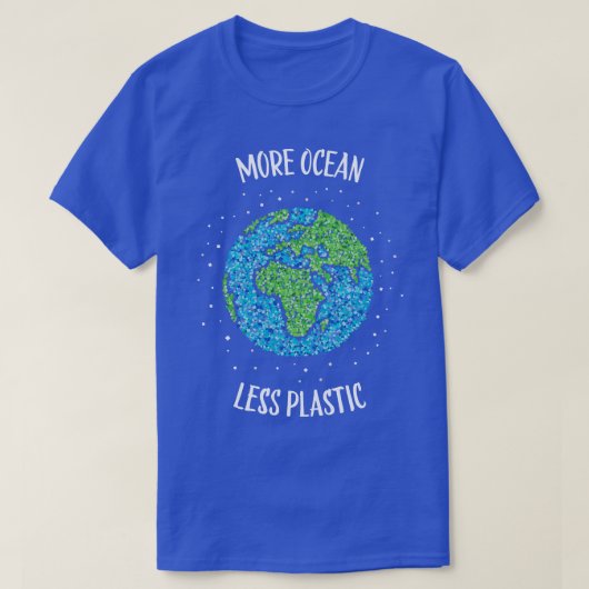 Klimawandel auf der Erde: Mehr Ozeane und weniger  T-Shirt (Design vorne)