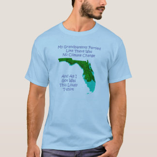 Klimawandel - Blau T-Shirt