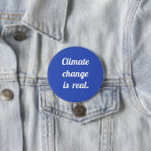 Klimawandel: Blaue Schaltfläche Button (Beispiel)