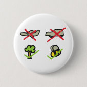 Klimawandel Button (Vorderseite)