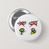 Klimawandel Button (Vorne & Hinten)