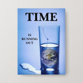 Klimawandel Button (Vorderseite)