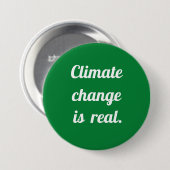 Klimawandel: Grüner Button (Vorne & Hinten)