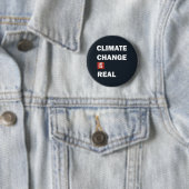 Klimawandel ist real button (Beispiel)