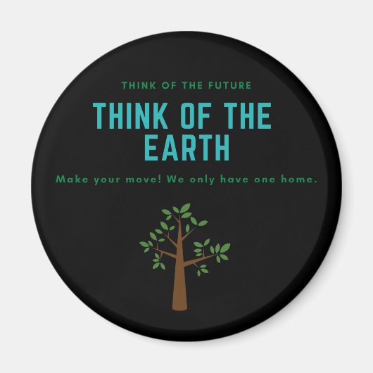 Klimawandel ist real magnet (Vorne)