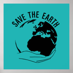 Klimawandel ist real poster