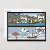 KLIMAWANDEL JOKE POSTKARTE (Vorne/Hinten)