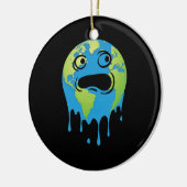 Klimawandel Keramik Ornament (Links)