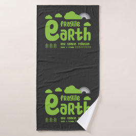 Klimawandel | Kohlenstoffverunreinigung | T - Shir Badehandtuch