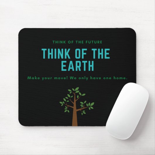 Klimawandel Mousepad (Mit Mouse)