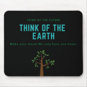 Klimawandel Mousepad (Vorne)