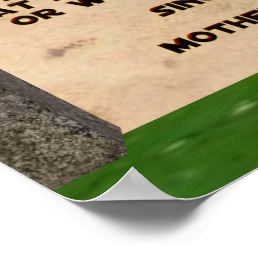 Klimawandel Poster (Ecke)