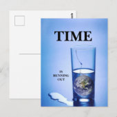 Klimawandel Postkarte (Vorne/Hinten)