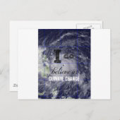 Klimawandel Postkarte (Vorne/Hinten)