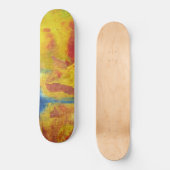 Klimawandel Skateboard (Vorderseite)