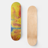 Klimawandel Skateboard (Vorderseite)