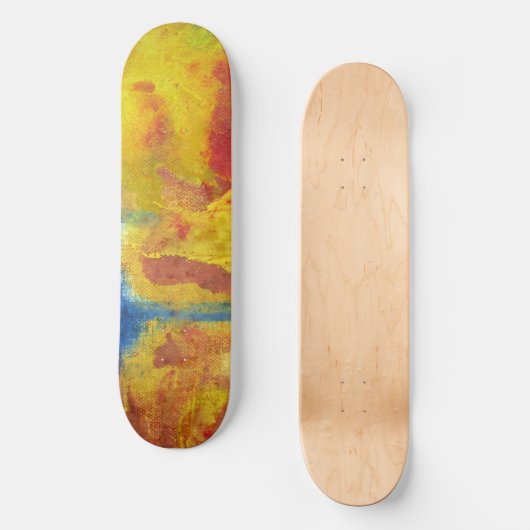 Klimawandel Skateboard (Vorderseite)