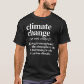 Klimawandel T-Shirt (Vorderseite)