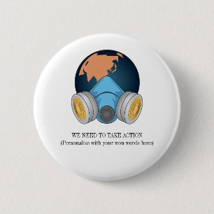 Klimawandel Wir müssen handeln Button