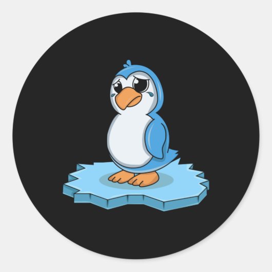 Klimawandel Zukunft Planet Erde CO2 Geschenkidee Runder Aufkleber (Vorderseite)