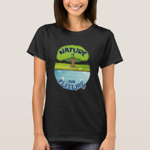 Klimawandel Zukunft Planet Erde CO2 Geschenkidee T-Shirt