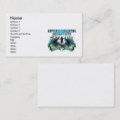 Klimawissenschaftler wild gegangen visitenkarte (Vorne/Hinten)