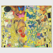 KLIMPT "THE KISS"-WRAPPIERPAPIER