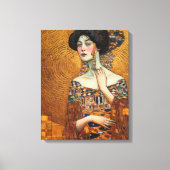 Klimt Adele Bloch-Bauer Gold Mosaikmalerei Canva Leinwanddruck (Vorderseite)