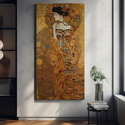 Klimt Adele Bloch-Bauer Gold Mosaikmalerei Canva Leinwanddruck