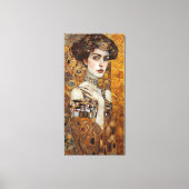 Klimt Adele Bloch-Bauer Gold Mosaikmalerei Leinwanddruck (Vorderseite)