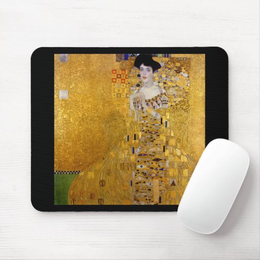 Klimt , “ Adele Bloch-Bauer I ” Mousepad (Mit Mouse)