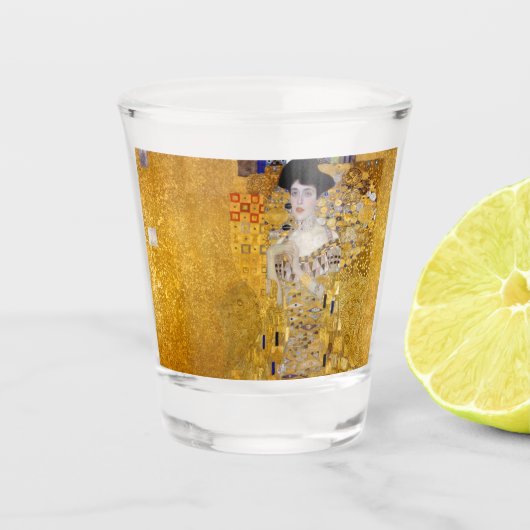 Klimt , “ Adele Bloch-Bauer I ” Schnapsglas (Vorderseite)