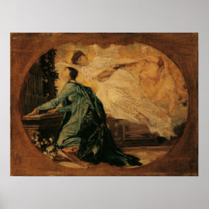 Klimt - Allegorie der Musik Poster