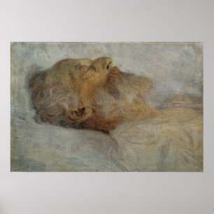 Klimt - Alter Mann auf dem Totenbett Poster