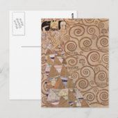 Klimt ~ Antizipation Postkarte (Vorne/Hinten)